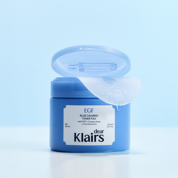 EGF Blue Calming Toner Pad 150 ml 60 Pads
