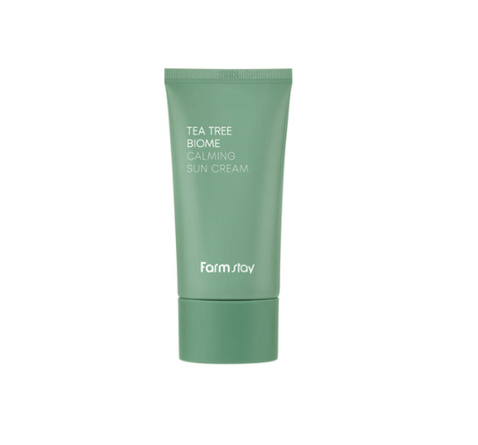 [Farmstay] Tea Tree Biome Calming Sun Cream 50g