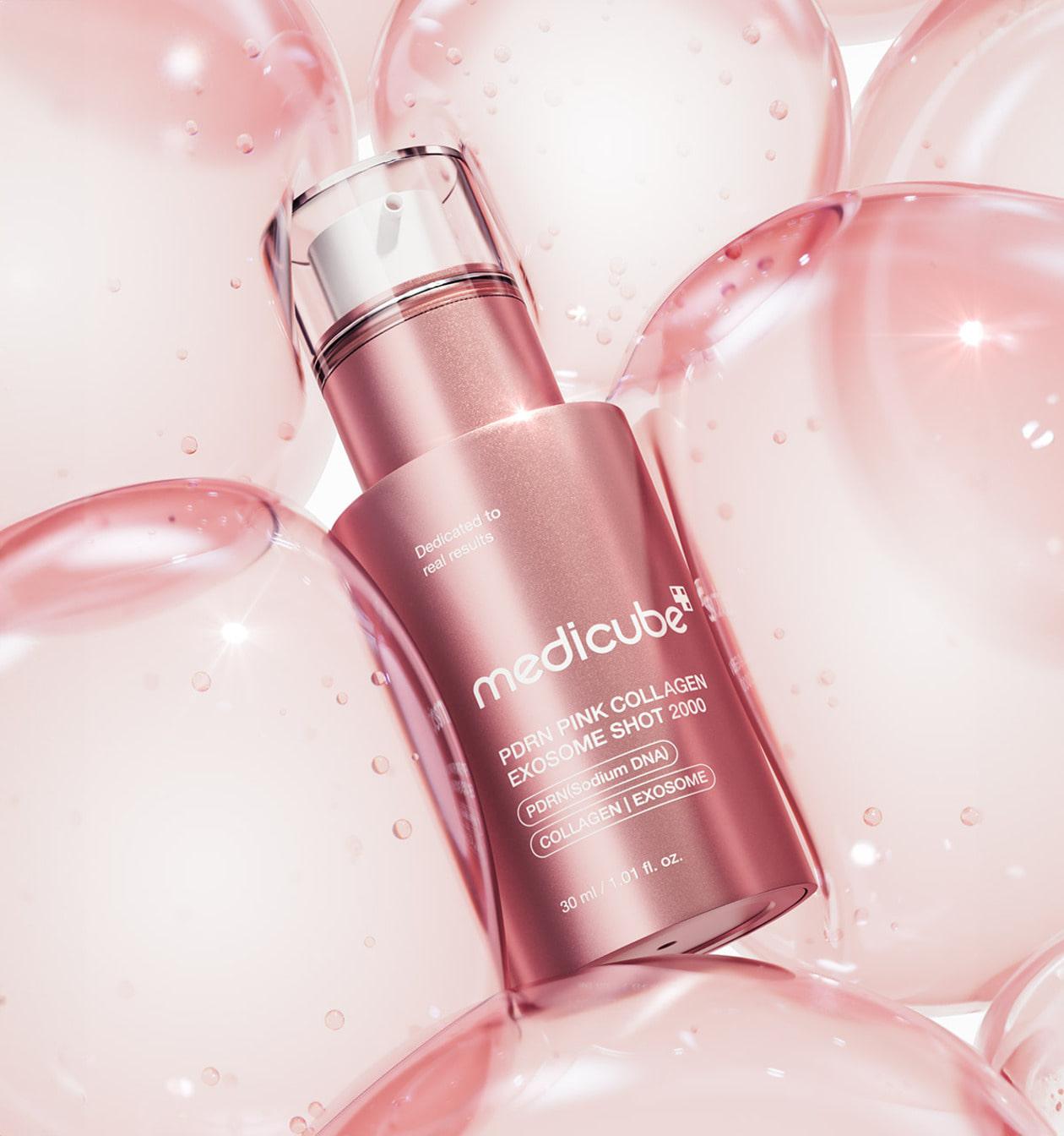 Medicube PDRN Pink Collagen exosome shot ampoule 2000 30ml