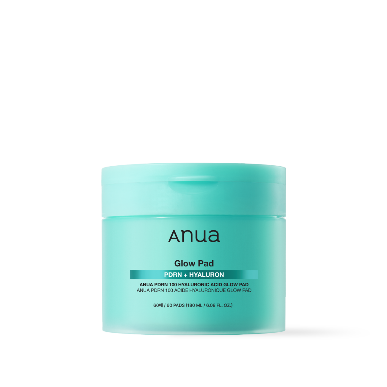 ANUA PDRN 100 Hyaluronic Acid Glow Pad 180ml 60stk