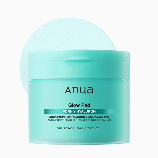 ANUA PDRN 100 Hyaluronic Acid Glow Pad 180ml 60stk