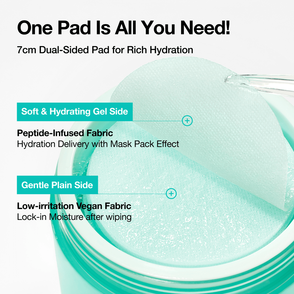 ANUA PDRN 100 Hyaluronic Acid Glow Pad 180ml 60stk